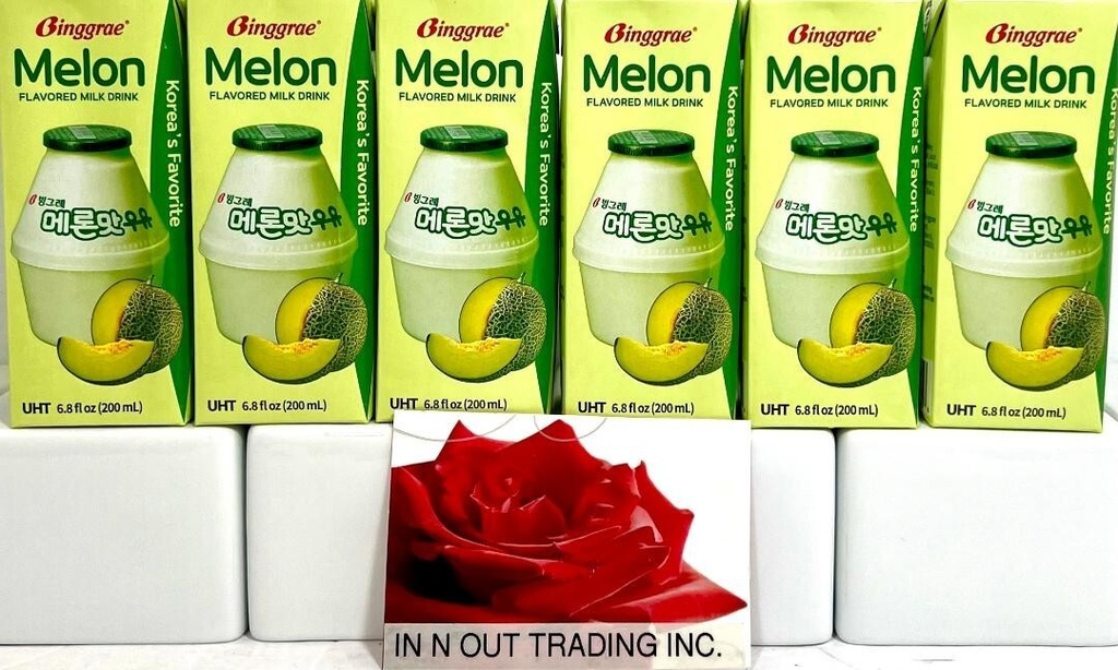 FLAVORED MILK DRINK MELON 200ML