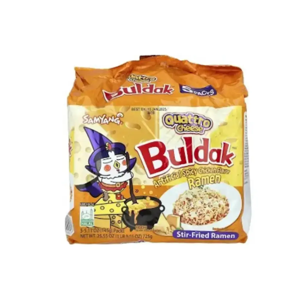 5PK BULDAK  QUATTRO CHEESE
