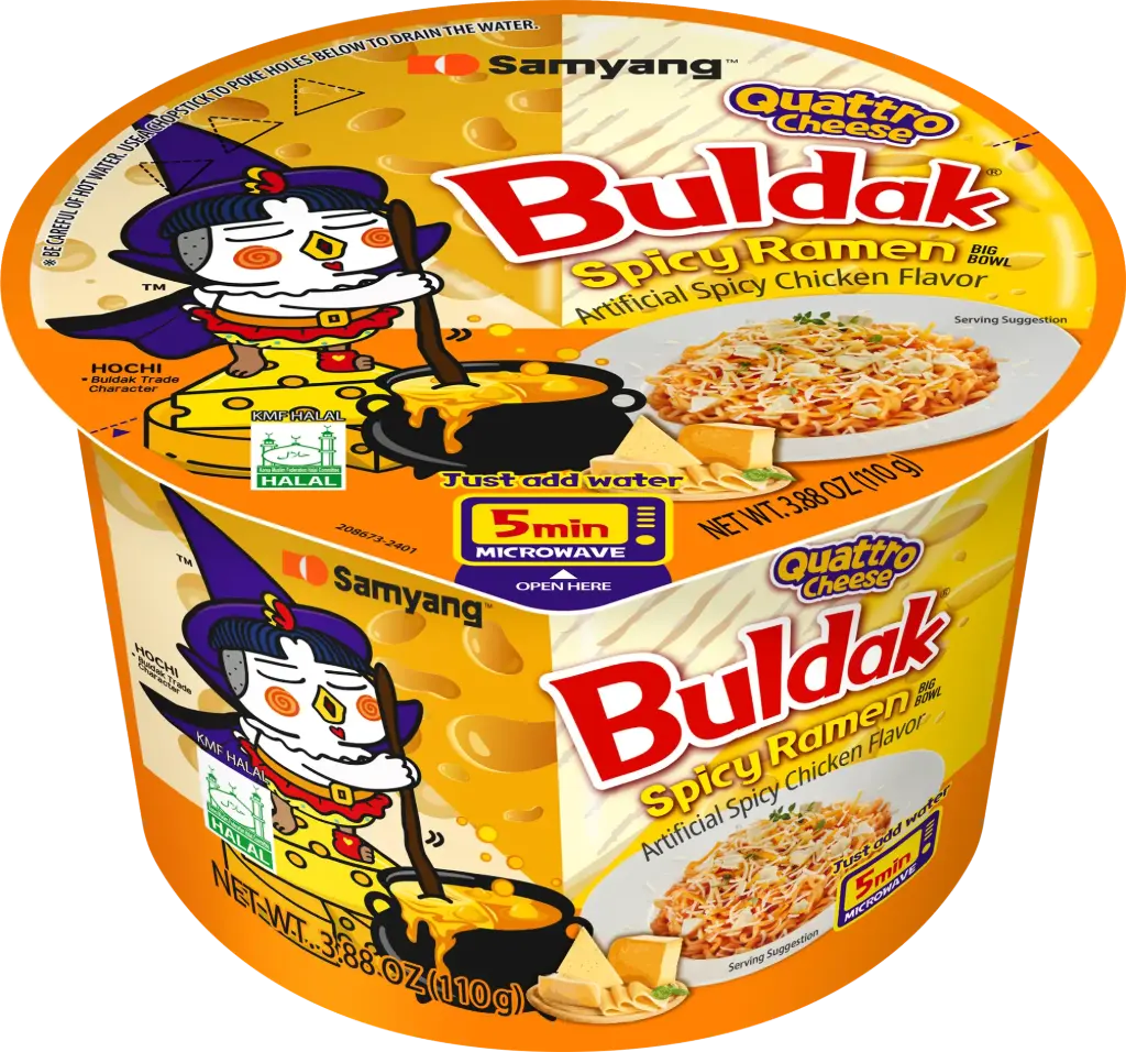 BULDAK CUP QUATTRO CHEESE 110G