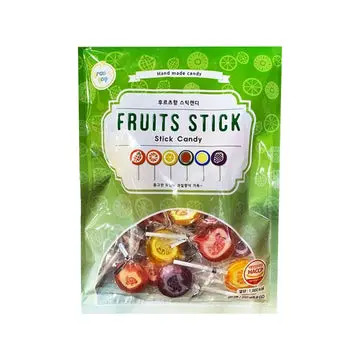 CANDY FRUITS STICK 250G