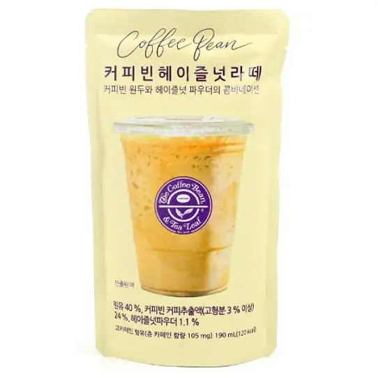 COFFEE BEAN HAZELNUT LATTE