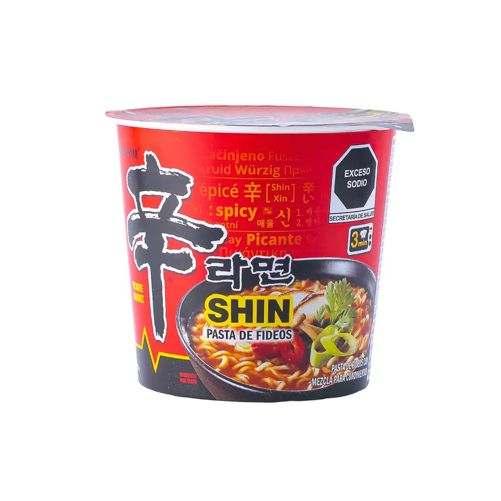 CUP SHIN NOODLES SPICY/GOURMET 75G