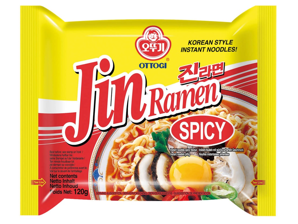 JIN RAMEN SPICY 120g