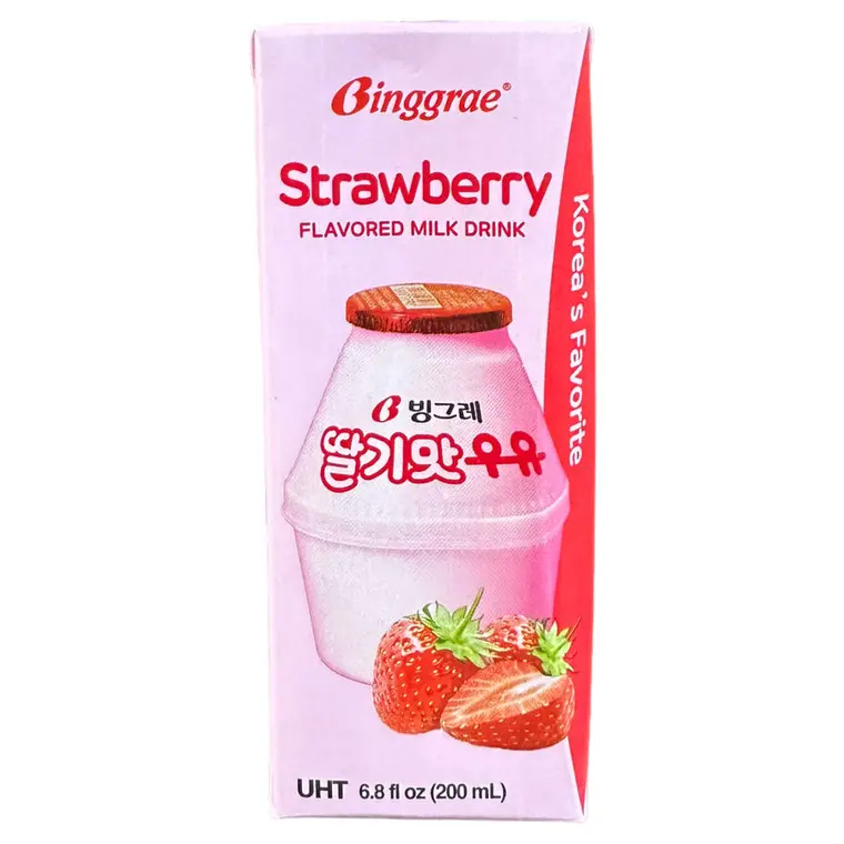 STRAWBERRY FLAVORED MILK DRINK 200ML