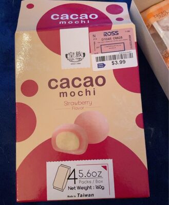 CACAO MOCHI STRAWBERRY 160G