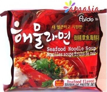 Paldo Spicy Seafood Ramen 120G