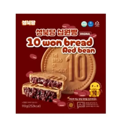 10WONBREAD RED BEAN 110G