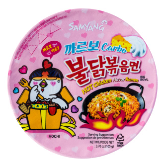RAMEN BULDAK BIG BOWL CARBONARA 105G