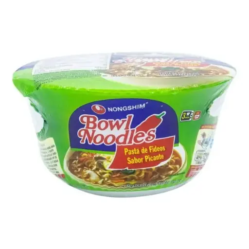 BOWL NOODLES PASTA DE FIDEOS SABOR PICANTE 86G