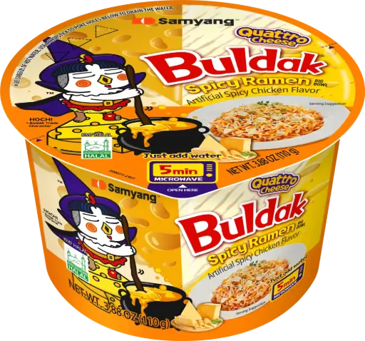 BULDAK CUP QUATTRO CHEESE 110G
