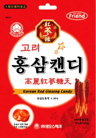 CANDY JEJU GINSENG FLAVOR 80G