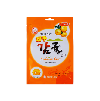 CANDY JEJU ORANGE FLAVOR 80G