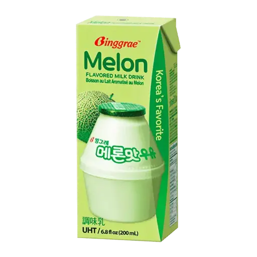 FLAVORED MILK DRINK MELON 200ML